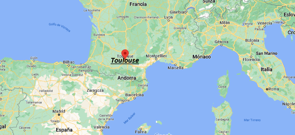 ¿Dónde está Toulouse