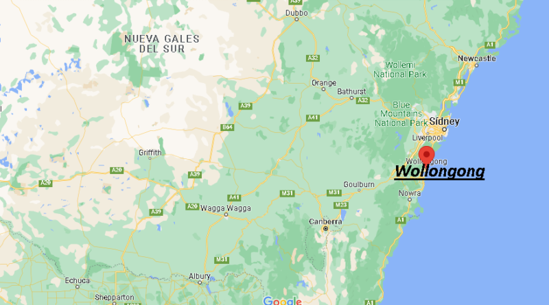 ¿Dónde está Wollongong Australia