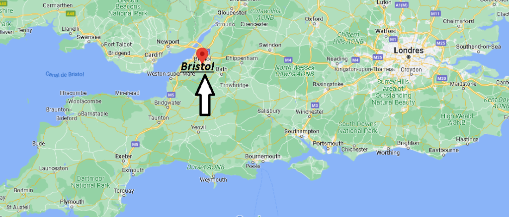 ¿Dónde está ubicada la ciudad de Bristol