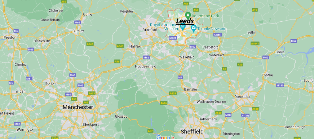 ¿Dónde se sitúa Leeds
