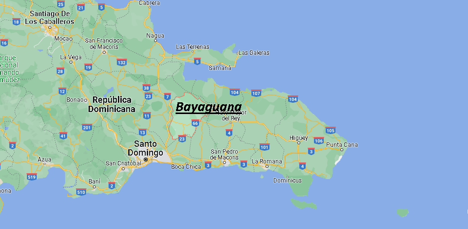 Dónde queda Bayaguana