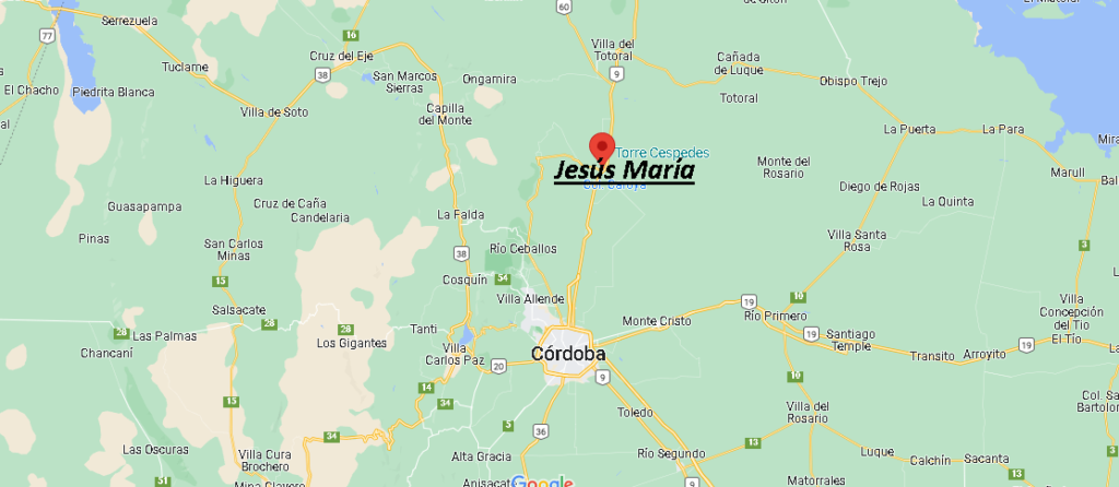 Dónde queda Jesús María