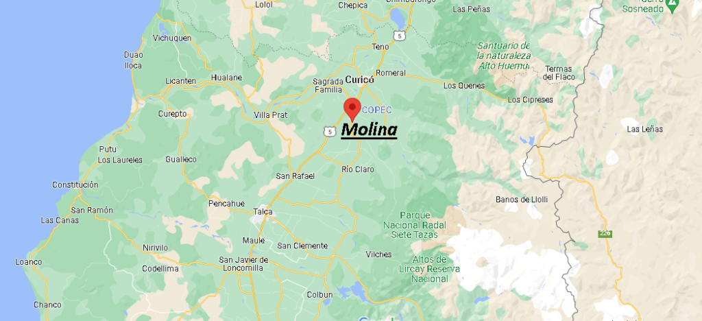 Dónde queda Molina