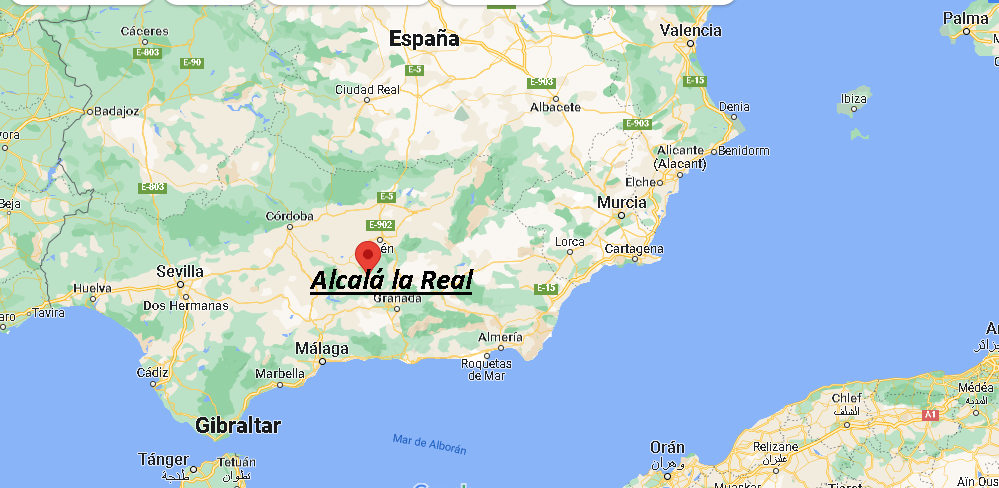 ¿Dónde está Alcalá la Real