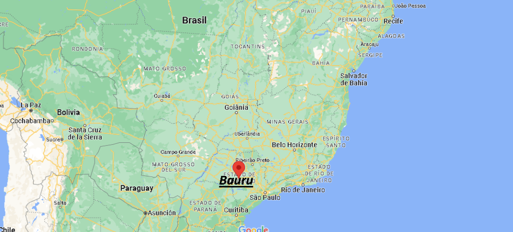 ¿Dónde está Bauru Brasil