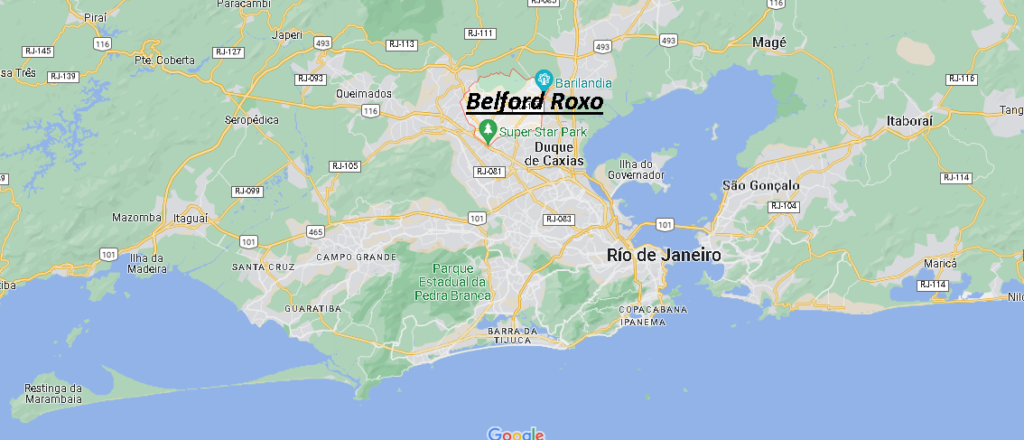 ¿Dónde está Belford Roxo Brasil