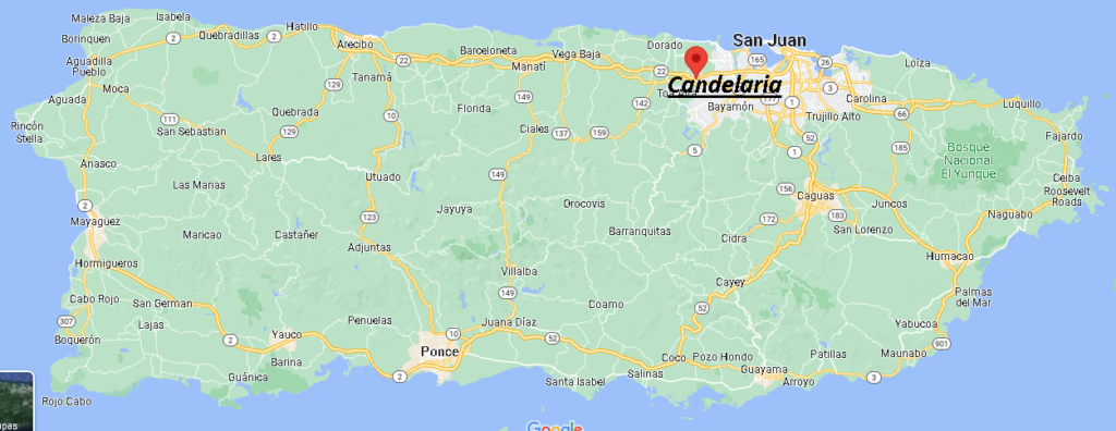 ¿Dónde está Candelaria Puerto Rico