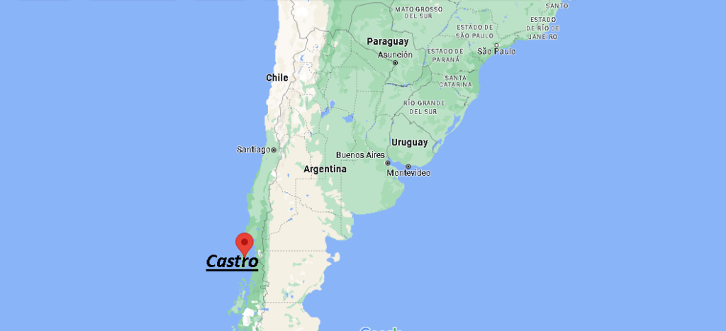 ¿Dónde está Castro Chile