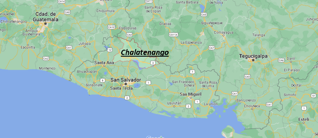 ¿Dónde está Chalatenango El Salvador