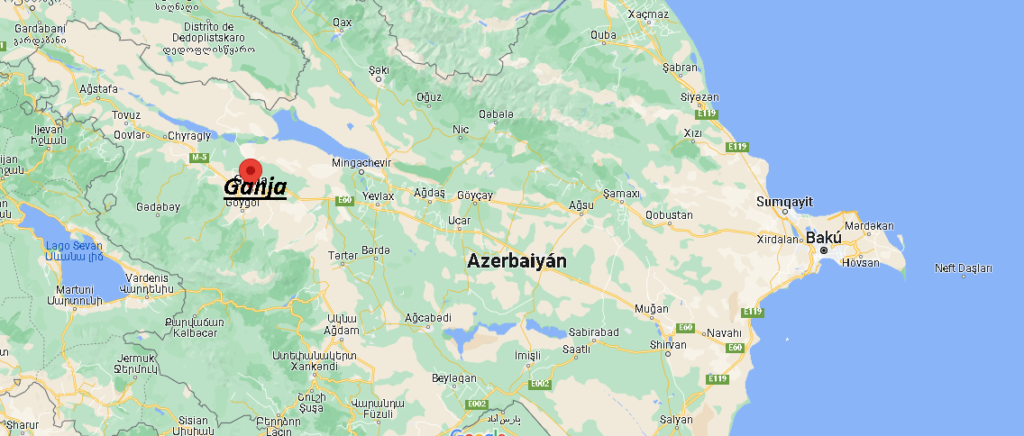¿Dónde está Ganja Azerbaiyán