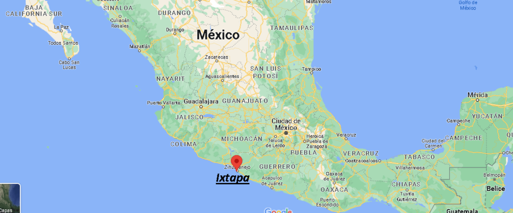 ¿Dónde está Ixtapa Mexico