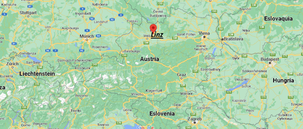¿Dónde está Linz Austria