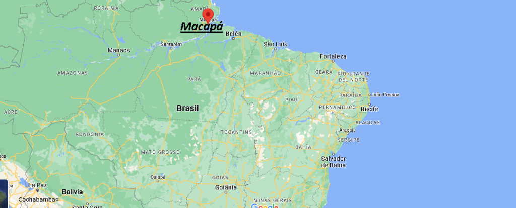¿Dónde está Macapá Brasil