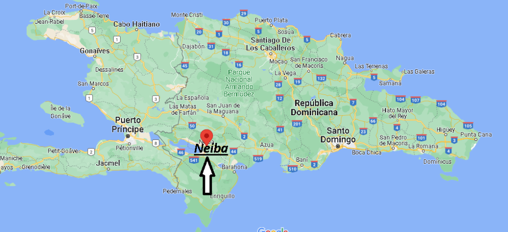¿Dónde está Neiba Dominican Republic
