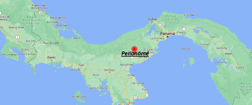 ¿Dónde está Penonomé Panama