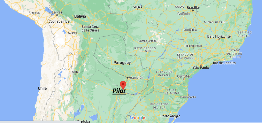 ¿Dónde está Pilar Paraguay