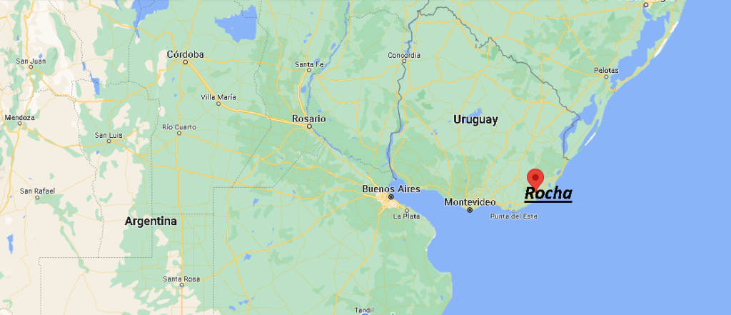 ¿Dónde está Rocha Uruguay
