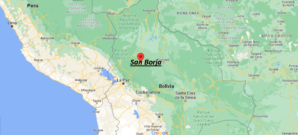 ¿Dónde está San Borja Bolivia