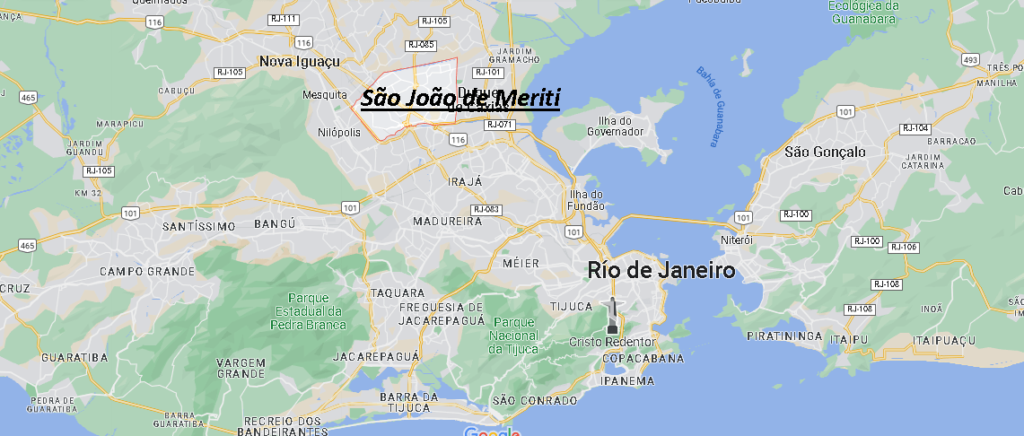 ¿Dónde está São João de Meriti Brasil