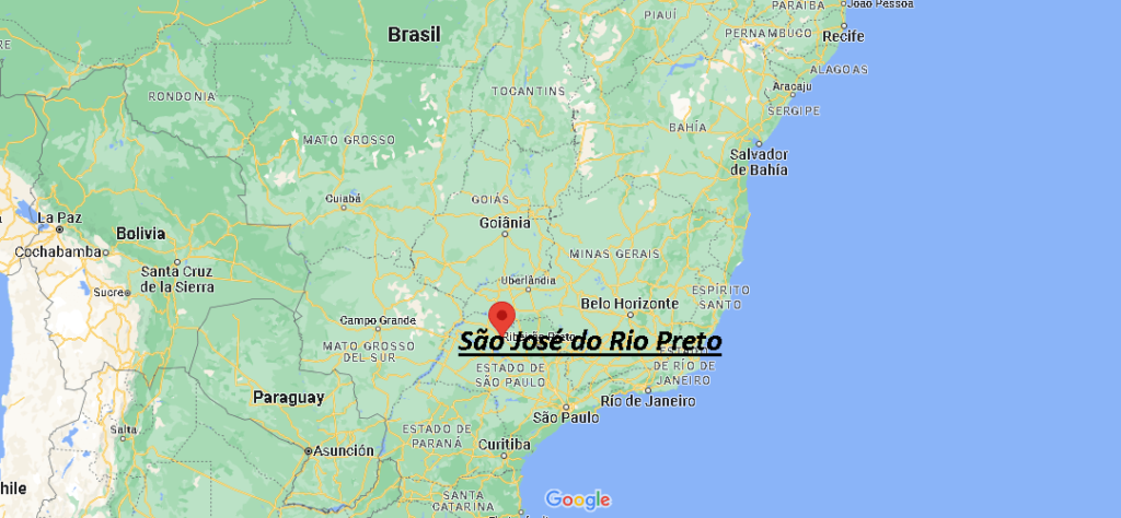 ¿Dónde está São José do Rio Preto