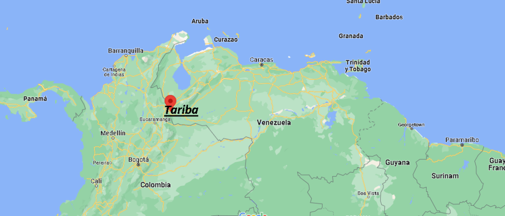 ¿Dónde está Tariba Venezuela