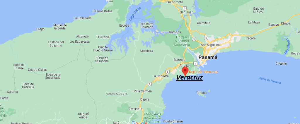 ¿Dónde está Veracruz Panama