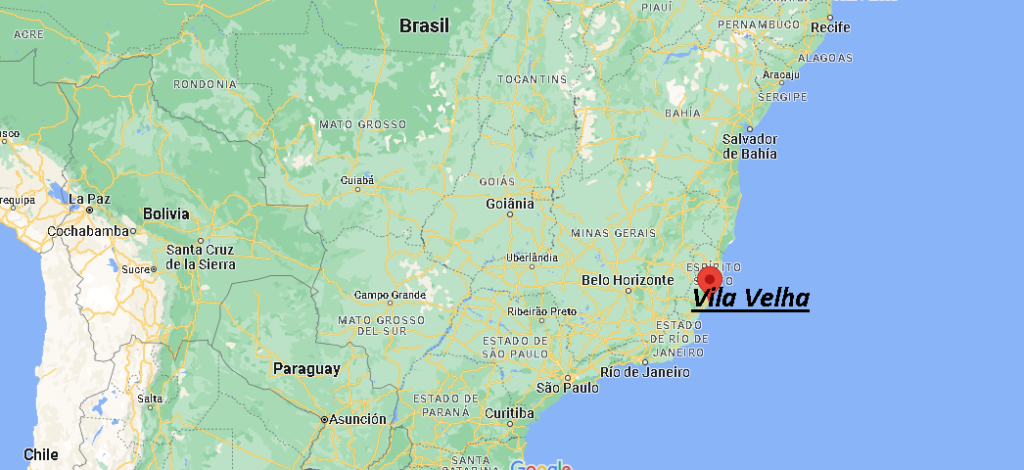 ¿Dónde está Vila Velha Brasil
