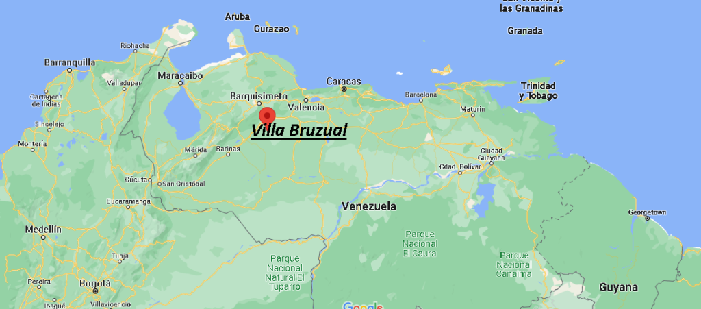 ¿Dónde está Villa Bruzual Venezuela