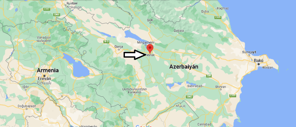 ¿Dónde está Yevlakh Azerbaiyán
