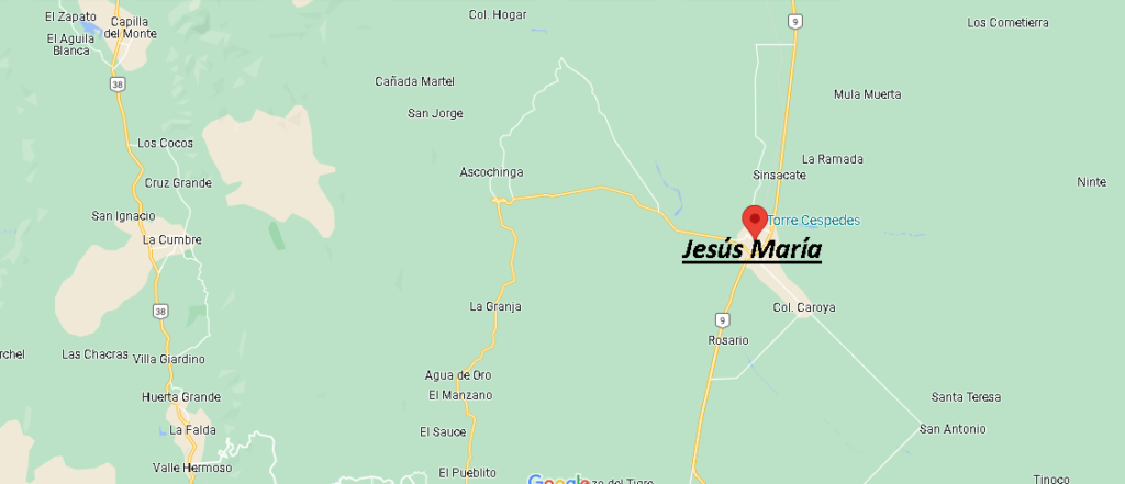 ¿Dónde está ubicada Jesús María