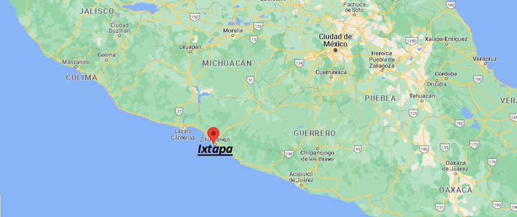 ¿Dónde se localiza Ixtapa