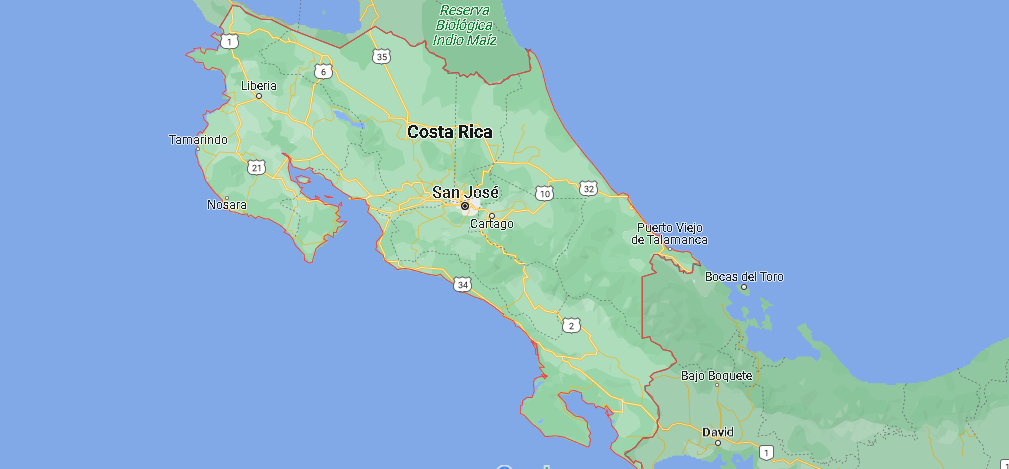 ¿Dónde se ubica Costa Rica