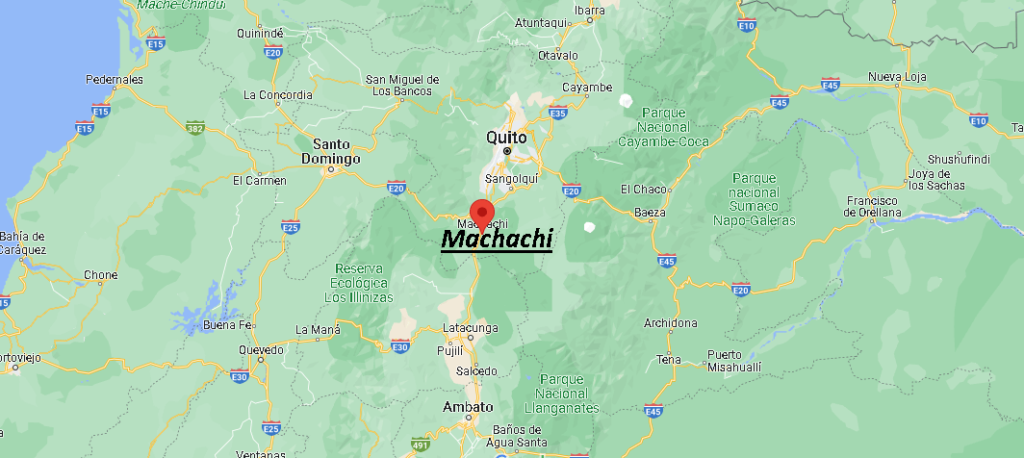 ¿Qué provincia es Machachi