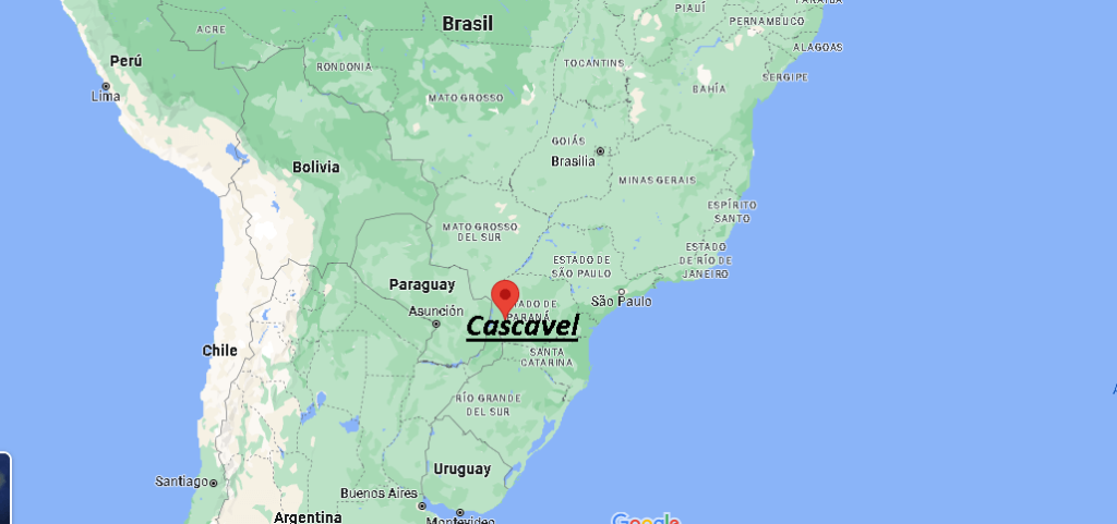 ¿Dónde está Cascavel Brasil