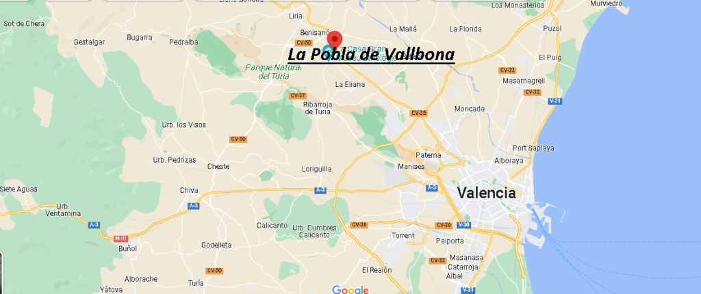 ¿Dónde está La Pobla de Vallbona