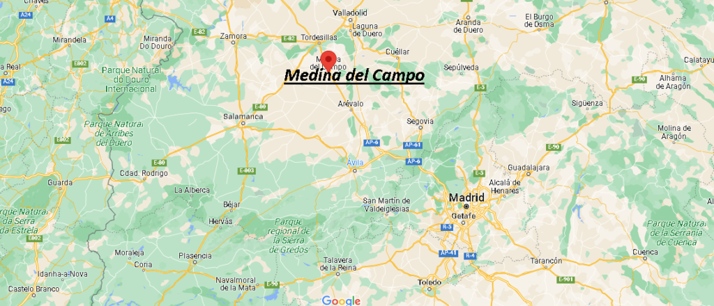 ¿Dónde está Medina del Campo