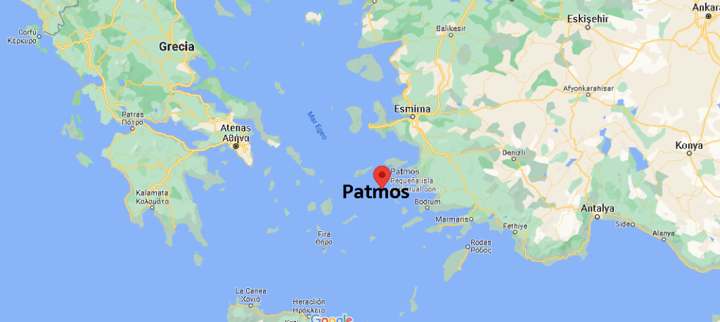 ¿Dónde está Patmos Grecia