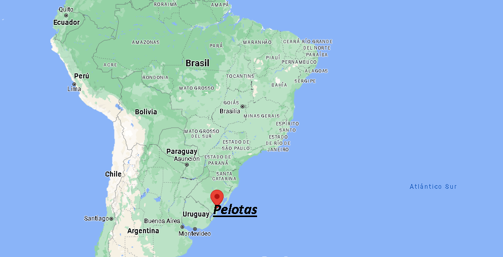 ¿Dónde está Pelotas Brasil