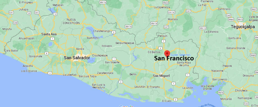 ¿Dónde está San Francisco El Salvador