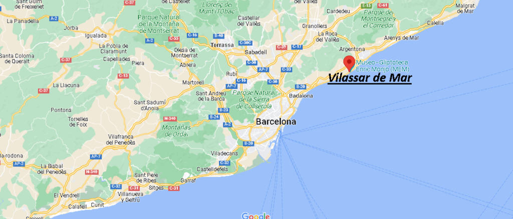 ¿Dónde está Vilassar de Mar