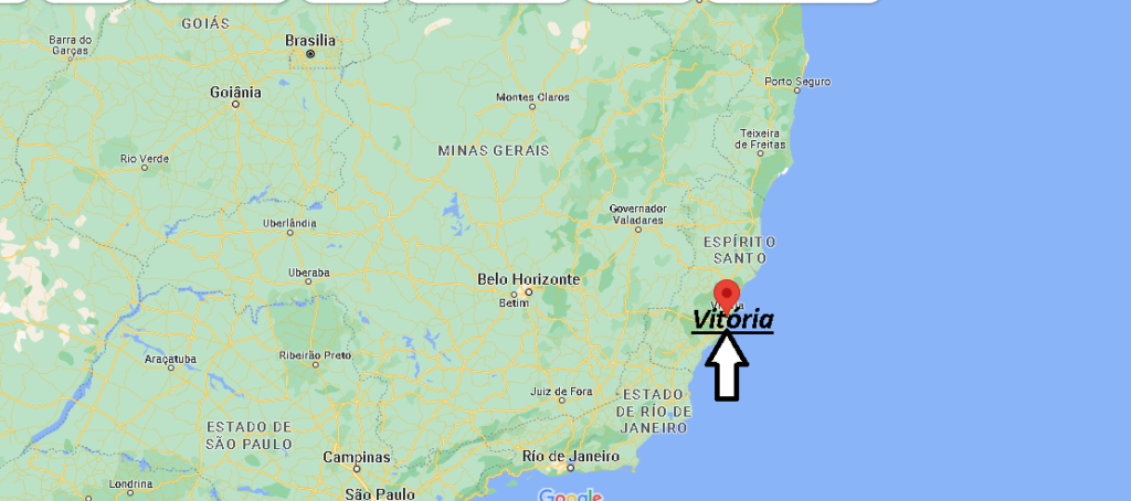 ¿Dónde está Vitória Brasil