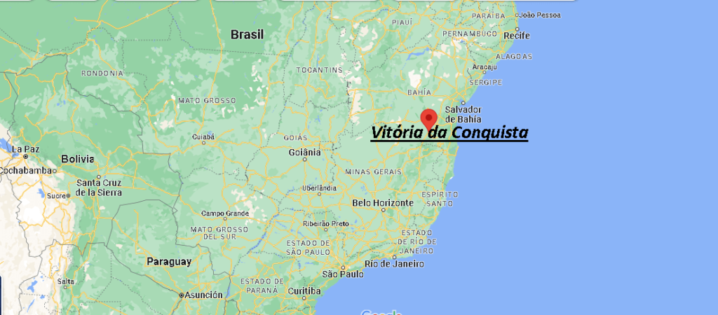 ¿Dónde está Vitória da Conquista