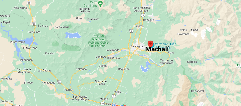 Dónde queda Machalí