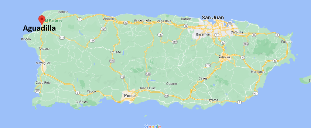 ¿Dónde está Aguadilla Puerto Rico