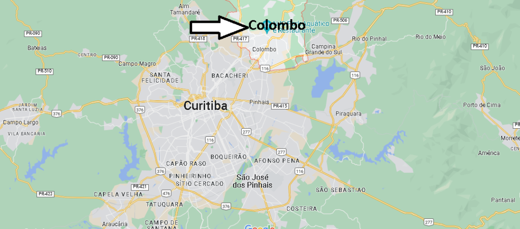 ¿Dónde está Colombo Brasil
