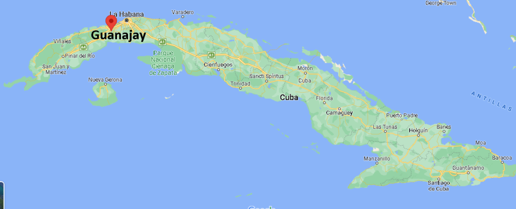 ¿Dónde está Guanajay Cuba