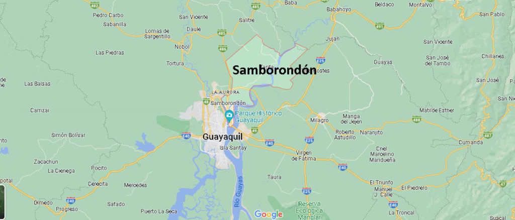 ¿Dónde está Samborondón Ecuador