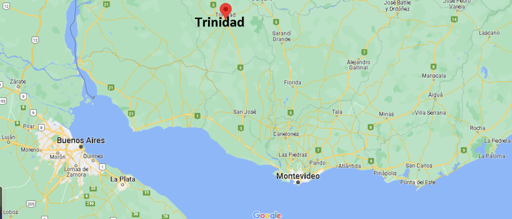 ¿Dónde queda Trinidad en Uruguay