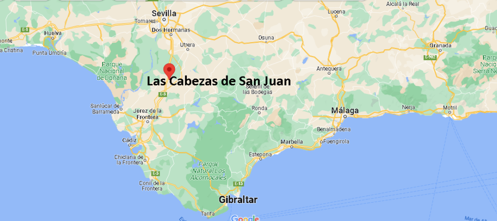 ¿Dónde está Las Cabezas de San Juan