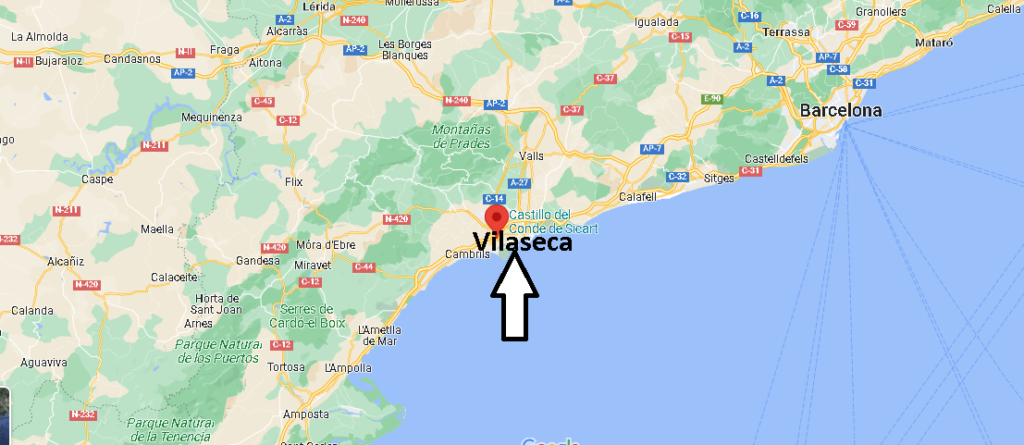 ¿Dónde está Vilaseca